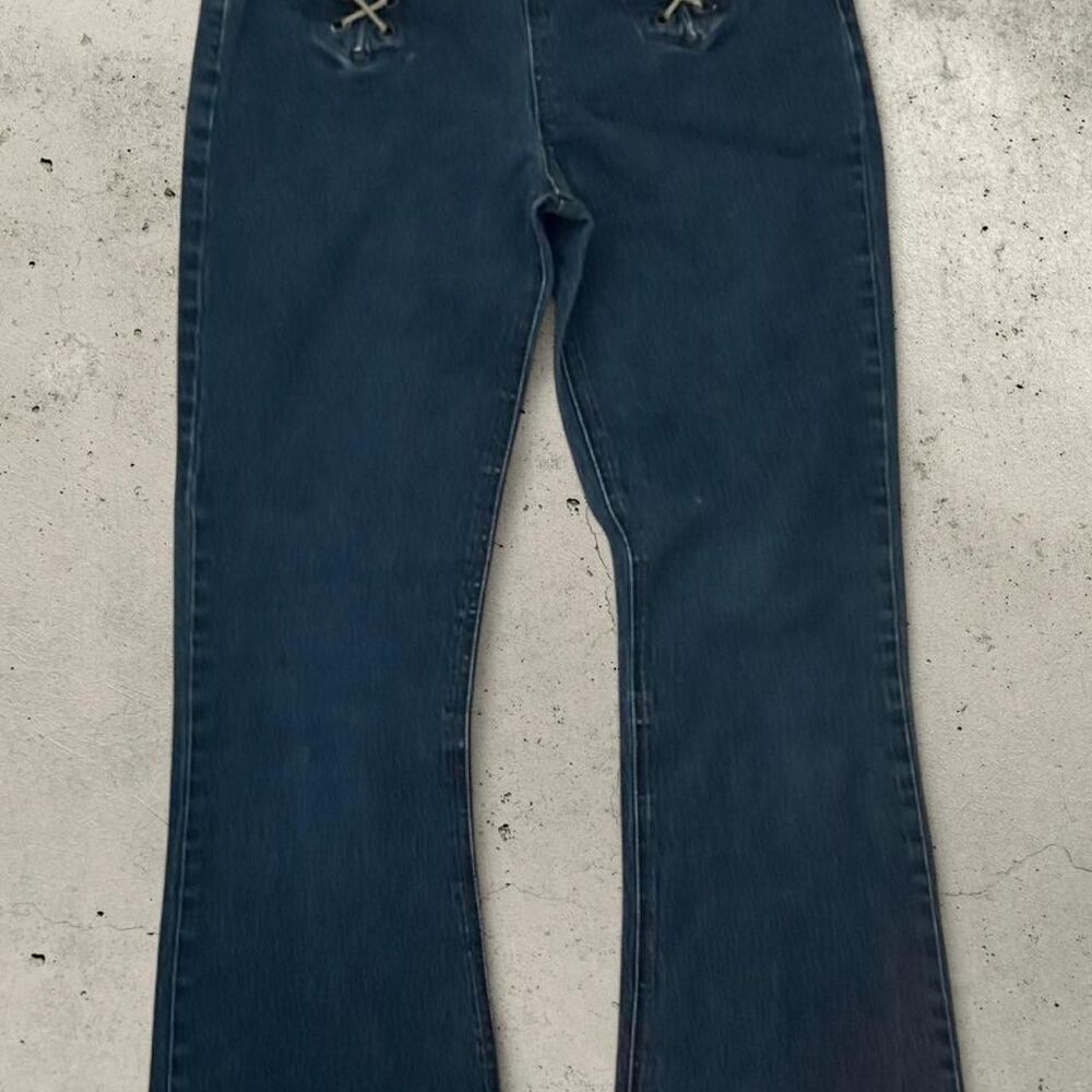 Mudd-clothing Women's Navy and Blue Jeans